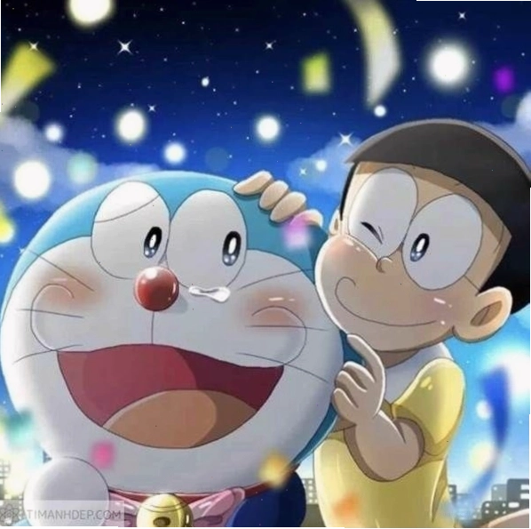 Ảnh Doremon cute với phong cách hình nền đẹp