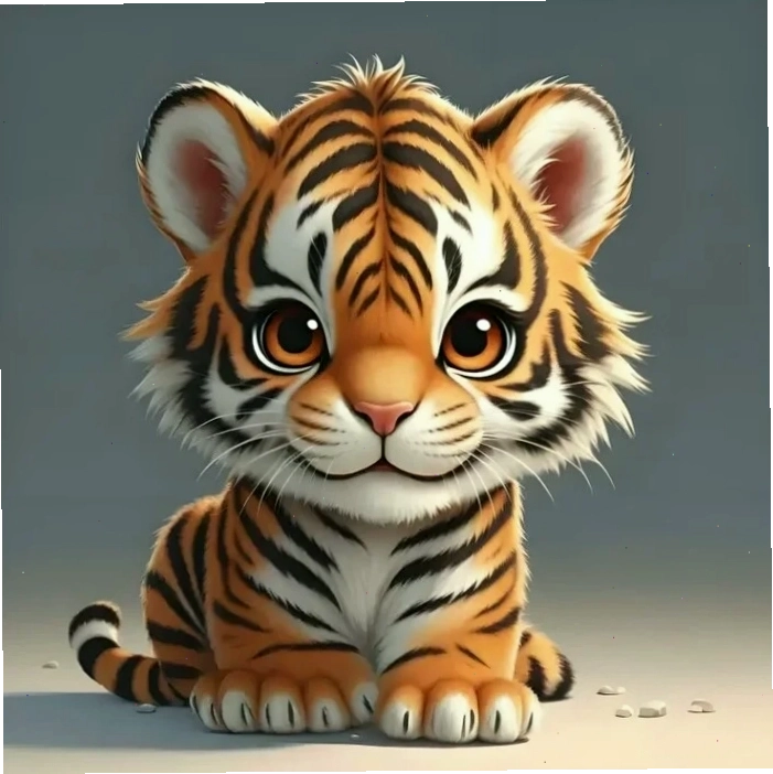 Ảnh hổ chibi tổng hợp