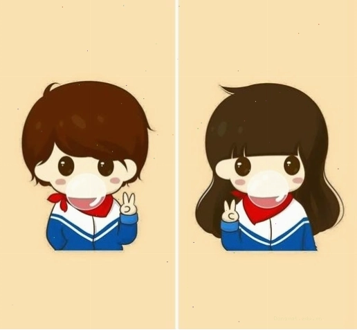 Ảnh hoạt hình chibi dễ thương
