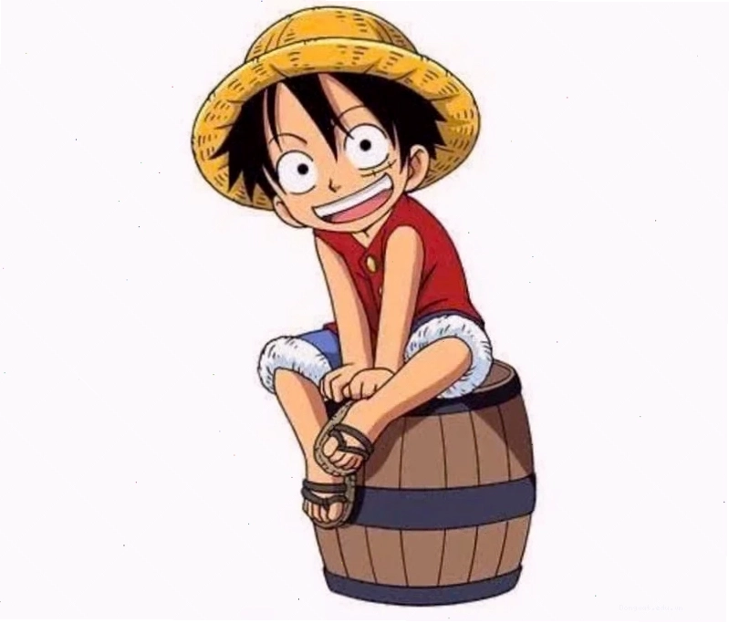 Ảnh Luffy hài hước phiên bản chibi