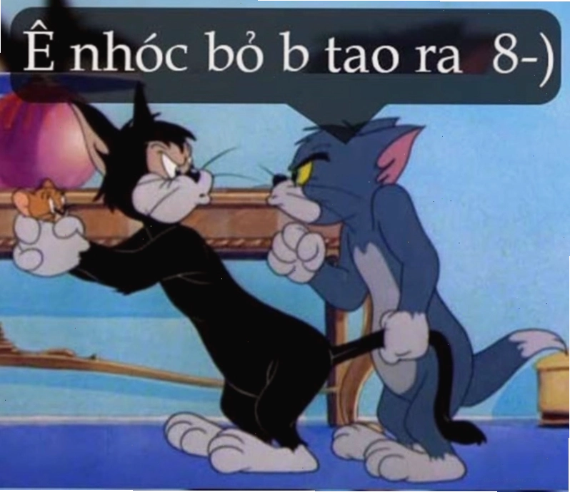Ảnh meme Tom và Jerry đẹp mắt