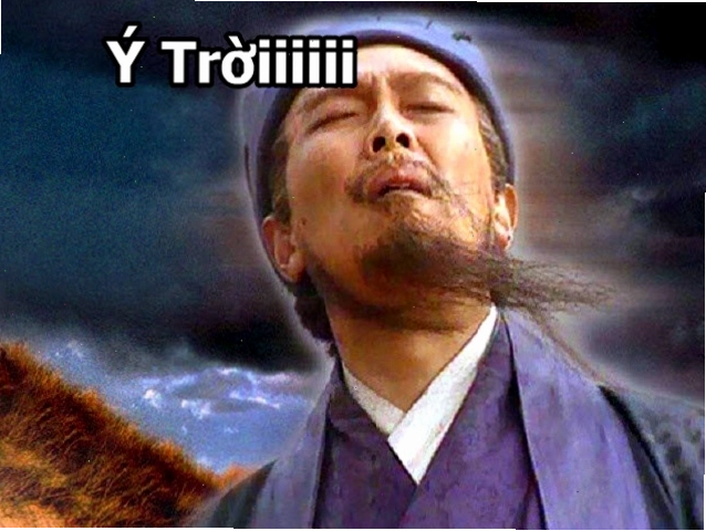 Ảnh meme ý trời về sự chấp nhận số phận