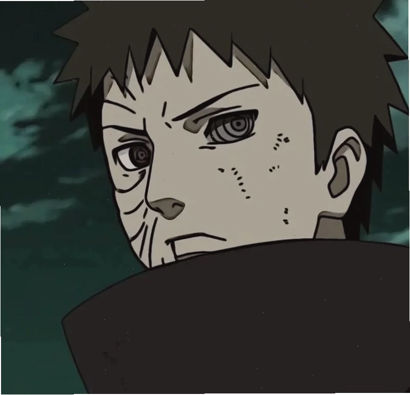 Ảnh Obito buồn thể hiện sự cô đơn và mất mát
