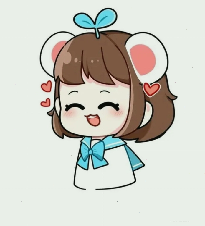 Ảnh Simmy chibi mèo cực kỳ dễ thương