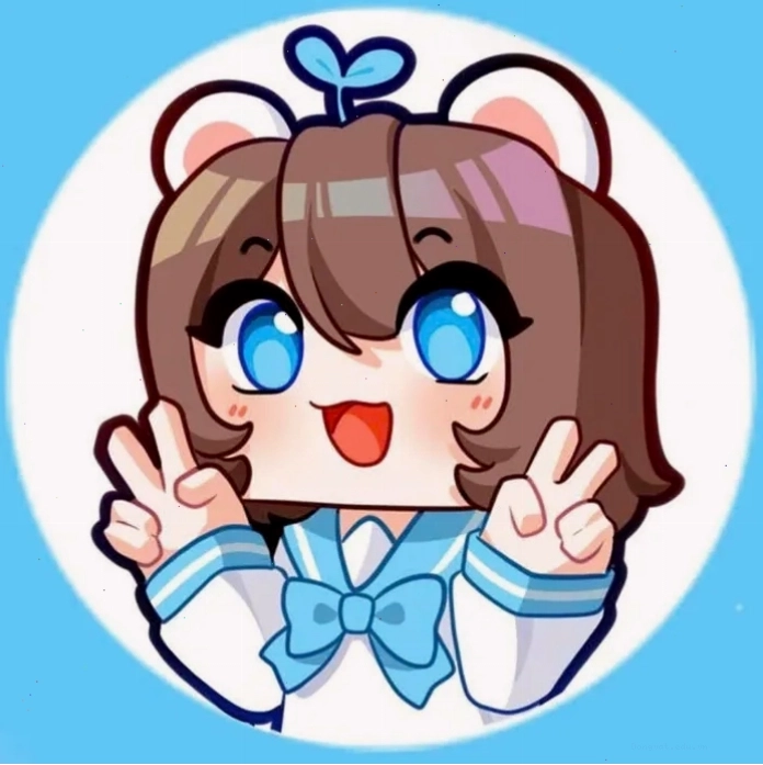 Ảnh Simmy chibi mèo với bộ trang phục ngộ nghĩnh