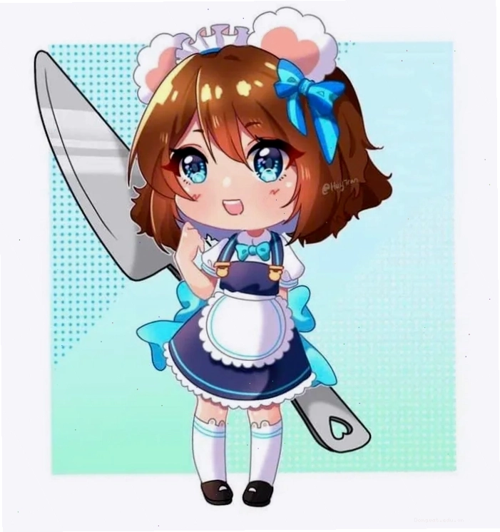 Ảnh Simmy chibi với trang phục thường ngày