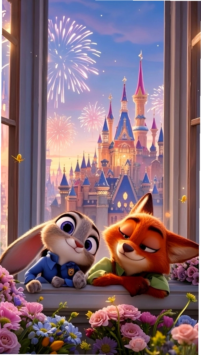 Avatar cáo và thỏ Zootopia nhiều biểu cảm dễ thương