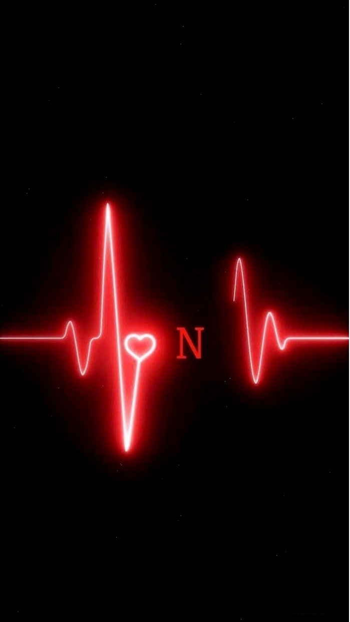 Avatar chữ N với nền xanh tươi mát và font chữ hiện đại