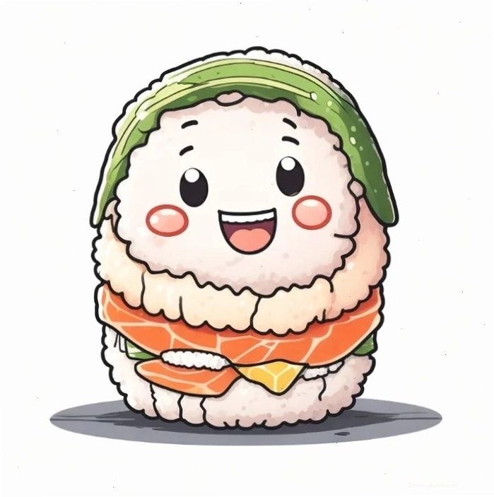 Avatar đồ ăn cute chibi