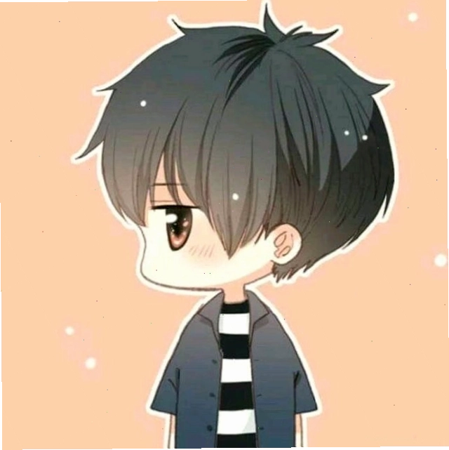 Avatar đôi phong cách anime và chibi