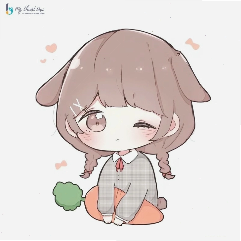 Bảng tổng hợp các tư thế chibi nữ dễ vẽ