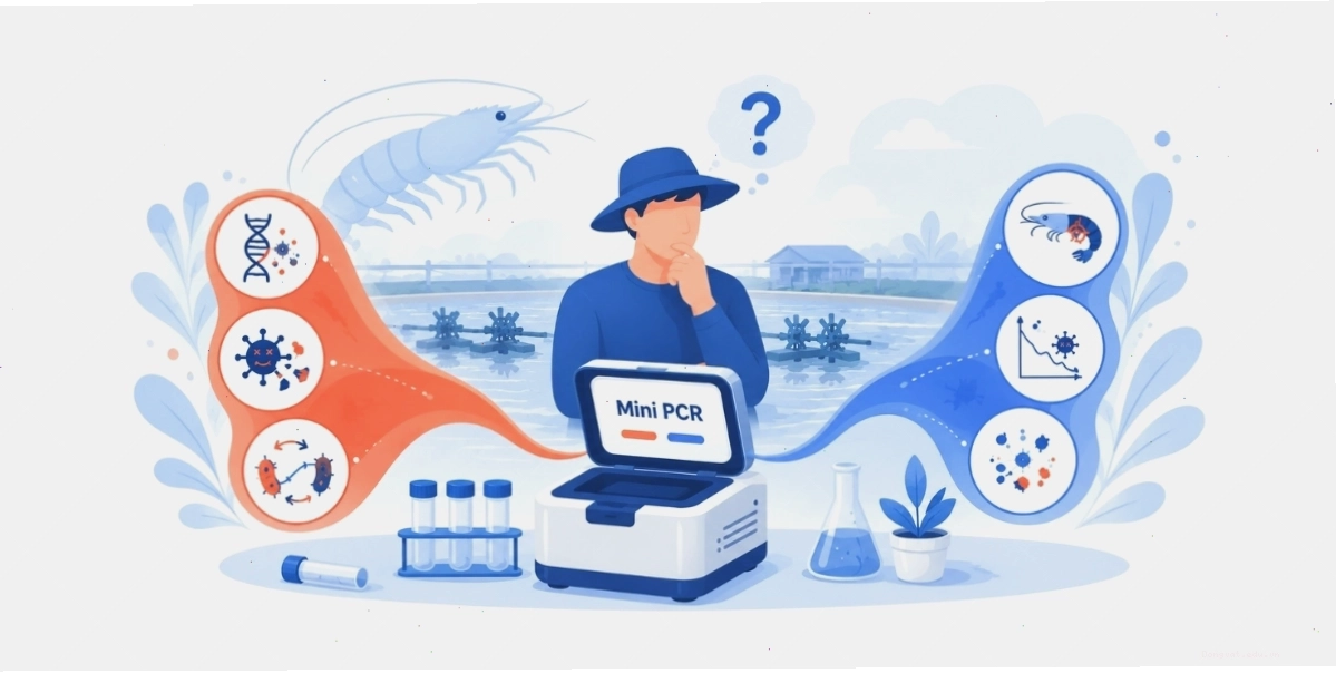 Bẫy sai số của PCR di động trong nuôi tôm