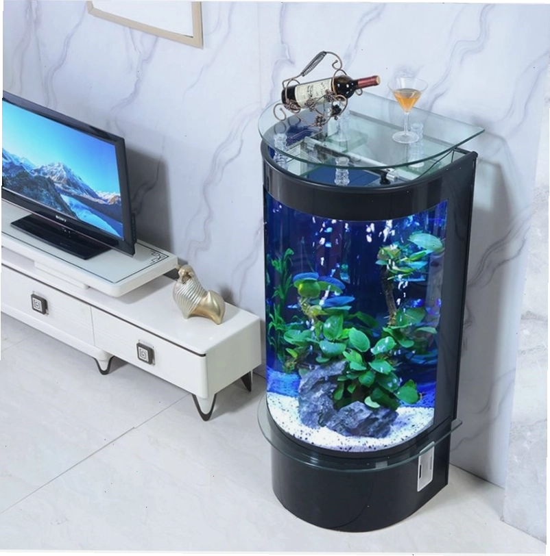 Bể cá bán nguyệt tròn nhập khẩu cao cấp BC013