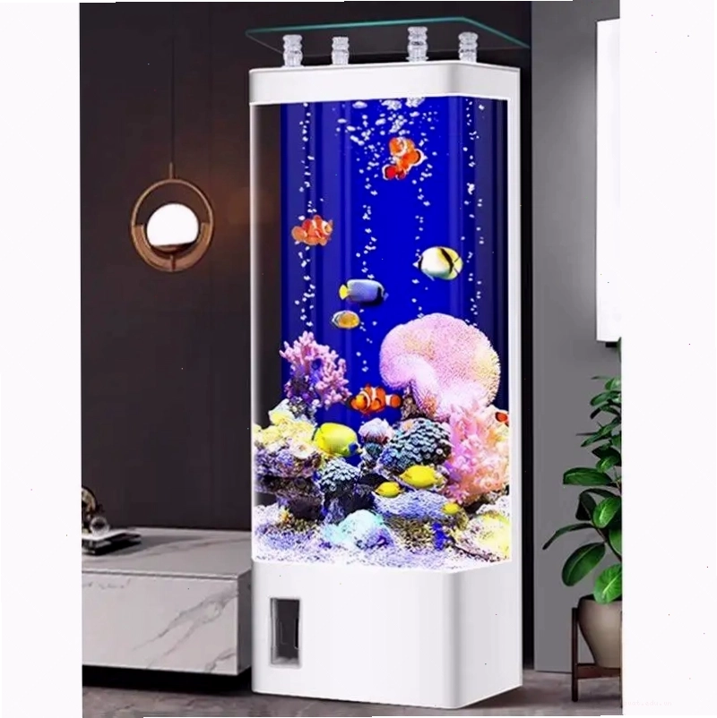 Bể cá trụ đứng nhập khẩu BC028 màu trắng