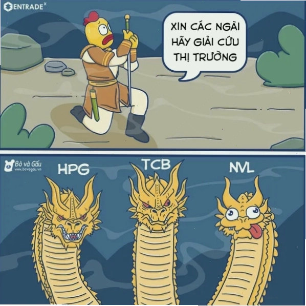 Bộ meme ba con rồng biểu cảm hài hước