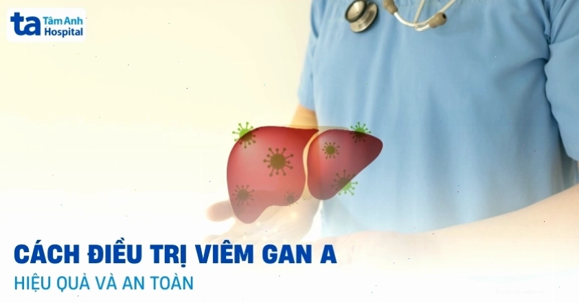 Các phương pháp hỗ trợ điều trị viêm gan A tại nhà