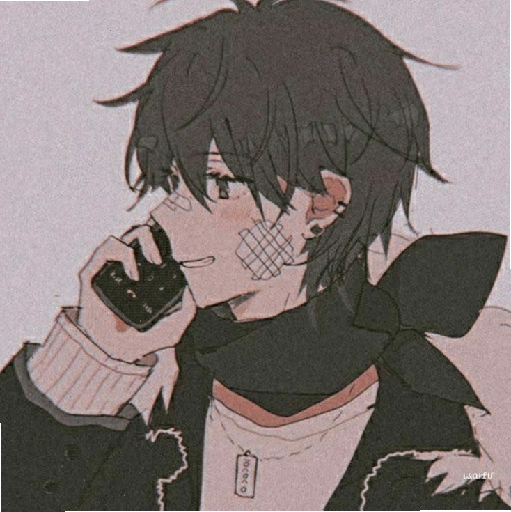 Cặp đôi avatar anime nam nữ ngầu, thể hiện sự đồng điệu về phong cách