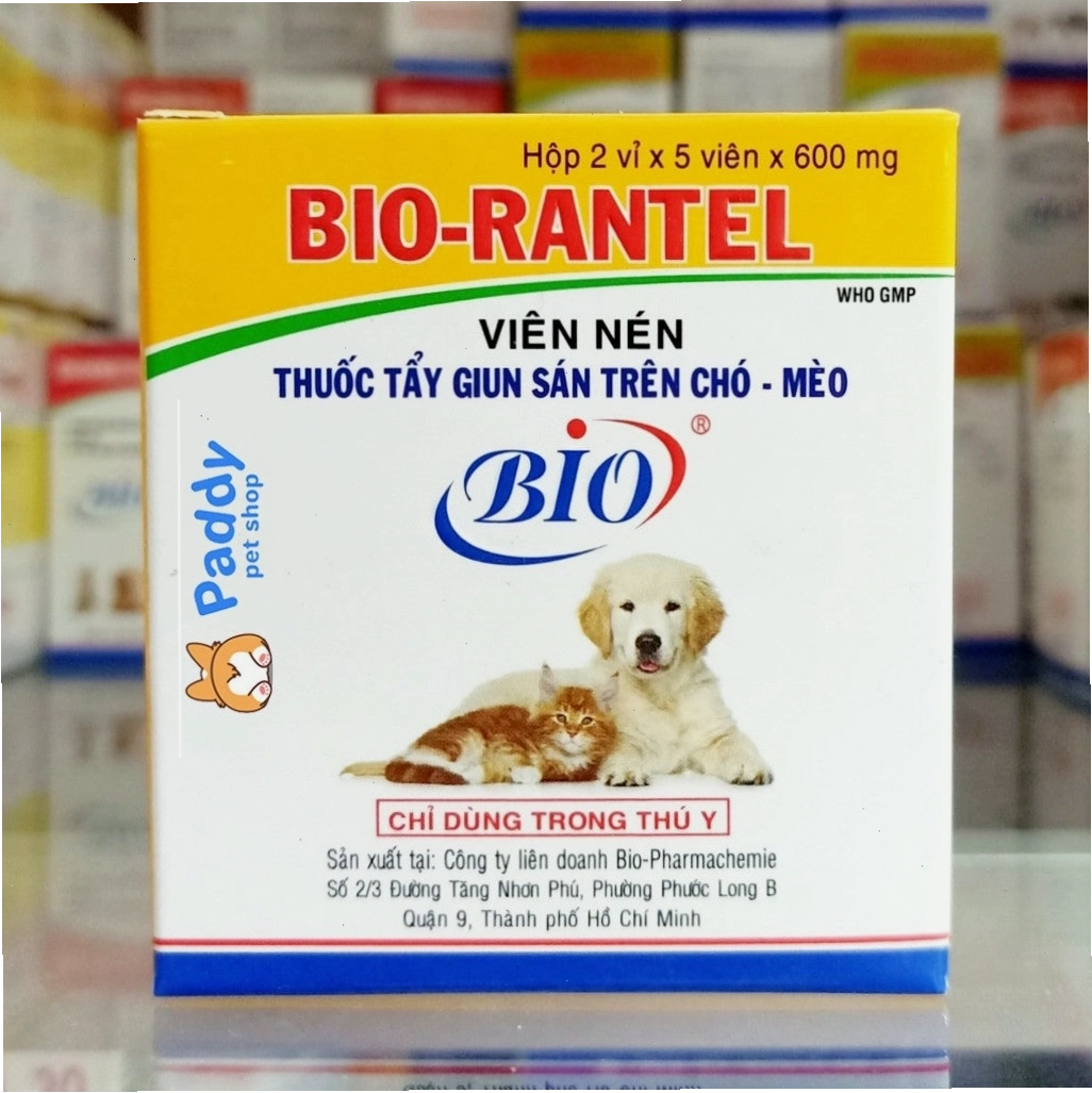 Chai thuốc tẩy giun Bio-Rantel cho mèo