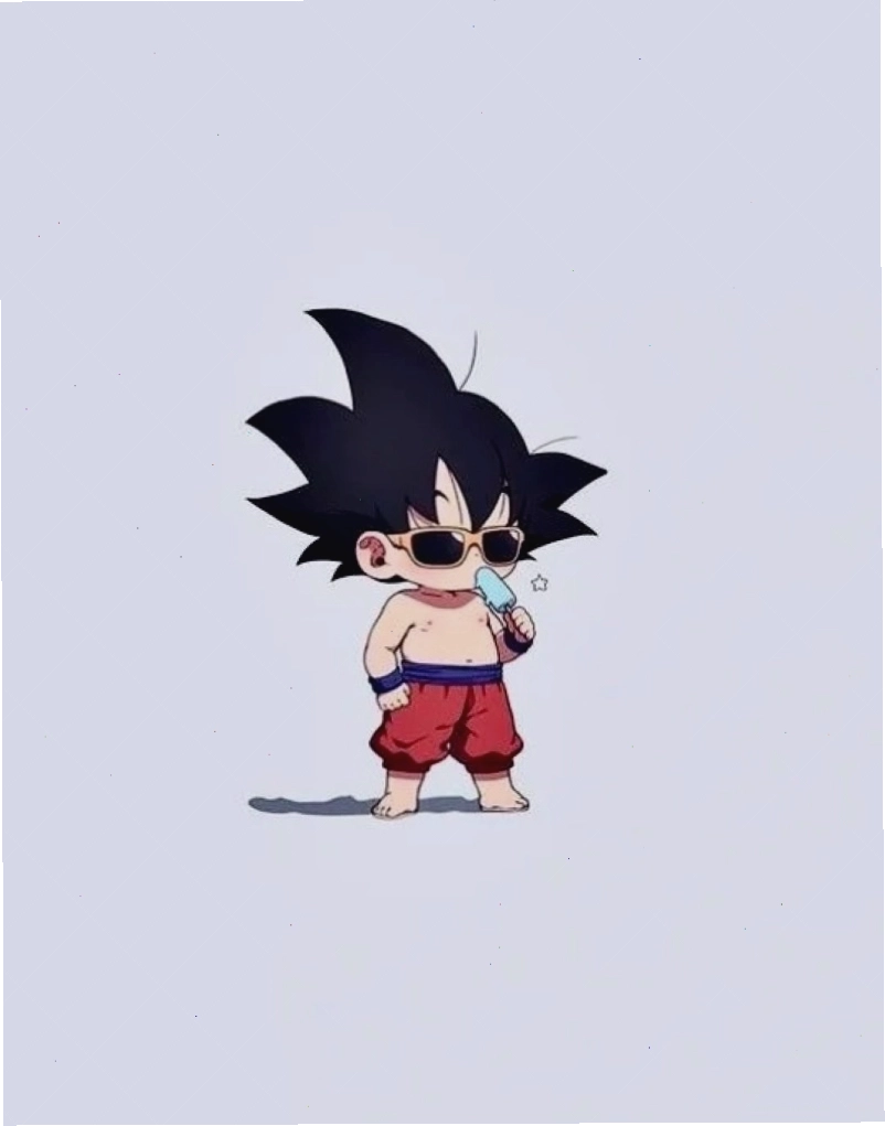 Chàng trai anime chibi với nét cute và lạnh lùng cuốn hút