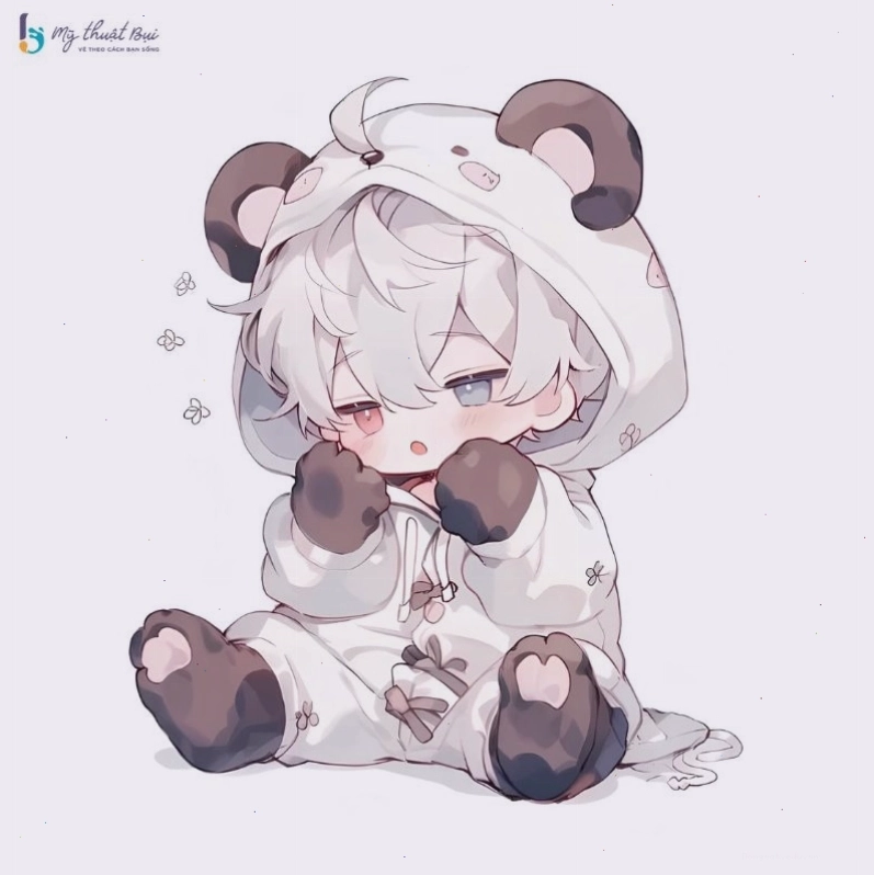 Chàng trai chibi nam trưởng thành với phong cách lịch lãm