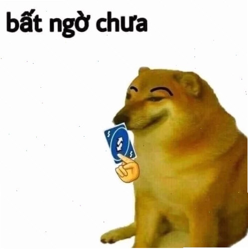 Cheems meme bất ngờ với biểu cảm hài hước