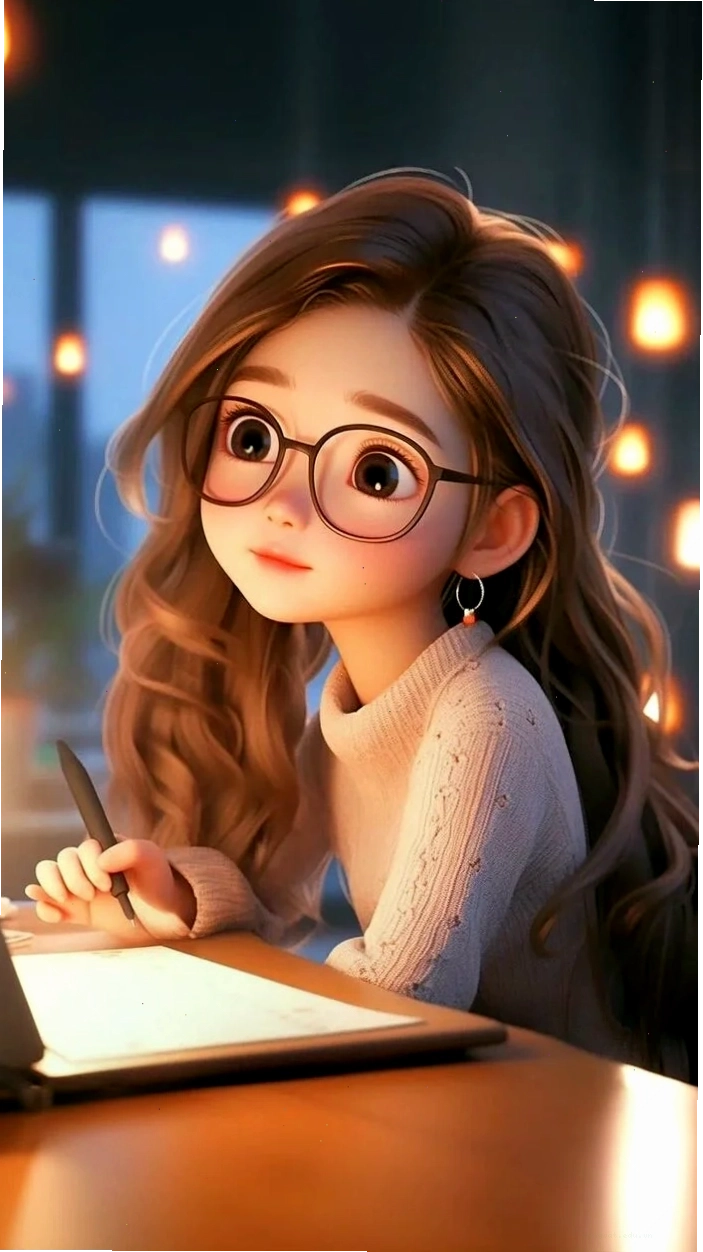 Chibi cô giáo với biểu cảm ngộ nghĩnh