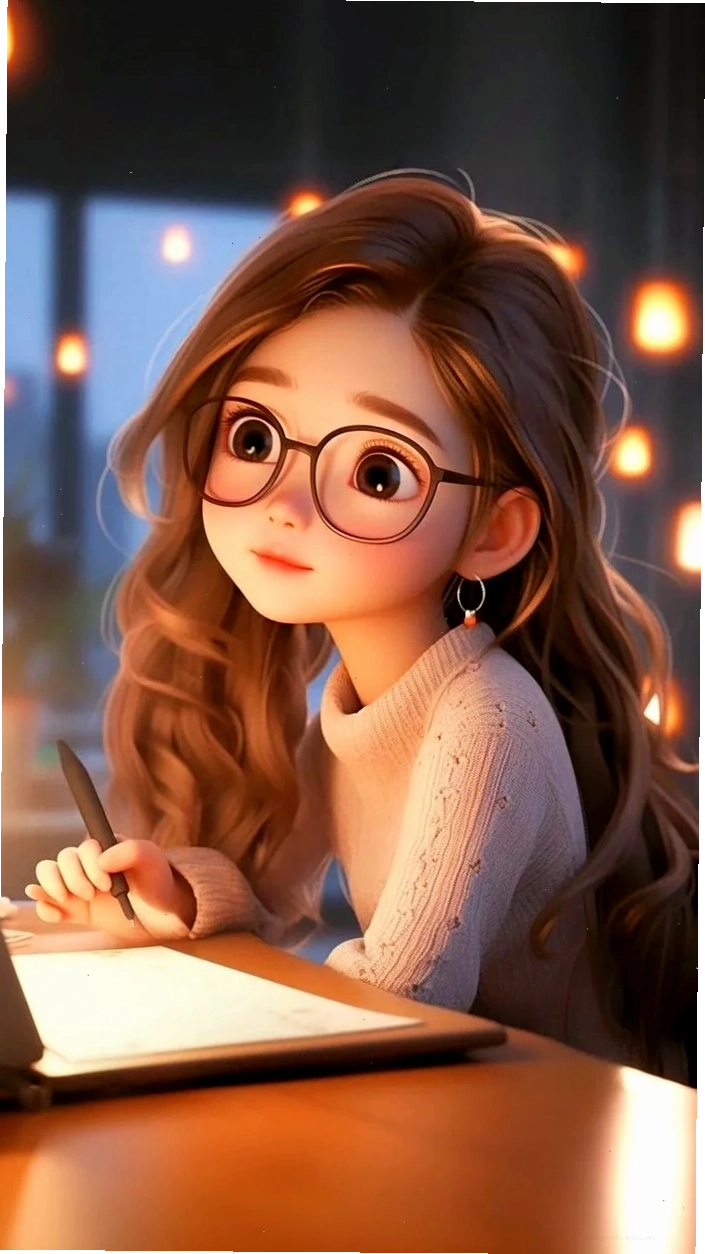 Chibi cô giáo vui vẻ