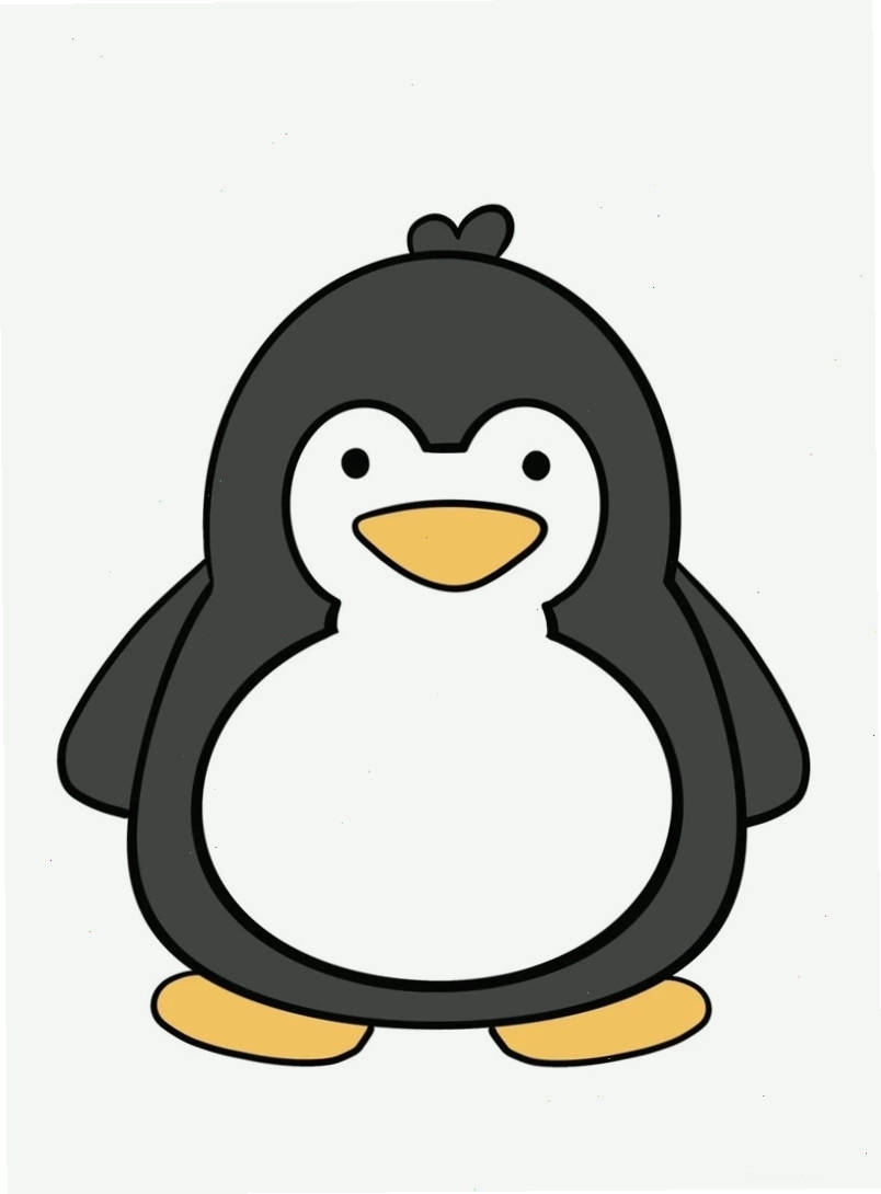 Chim cánh cụt chibi đang ngủ gật