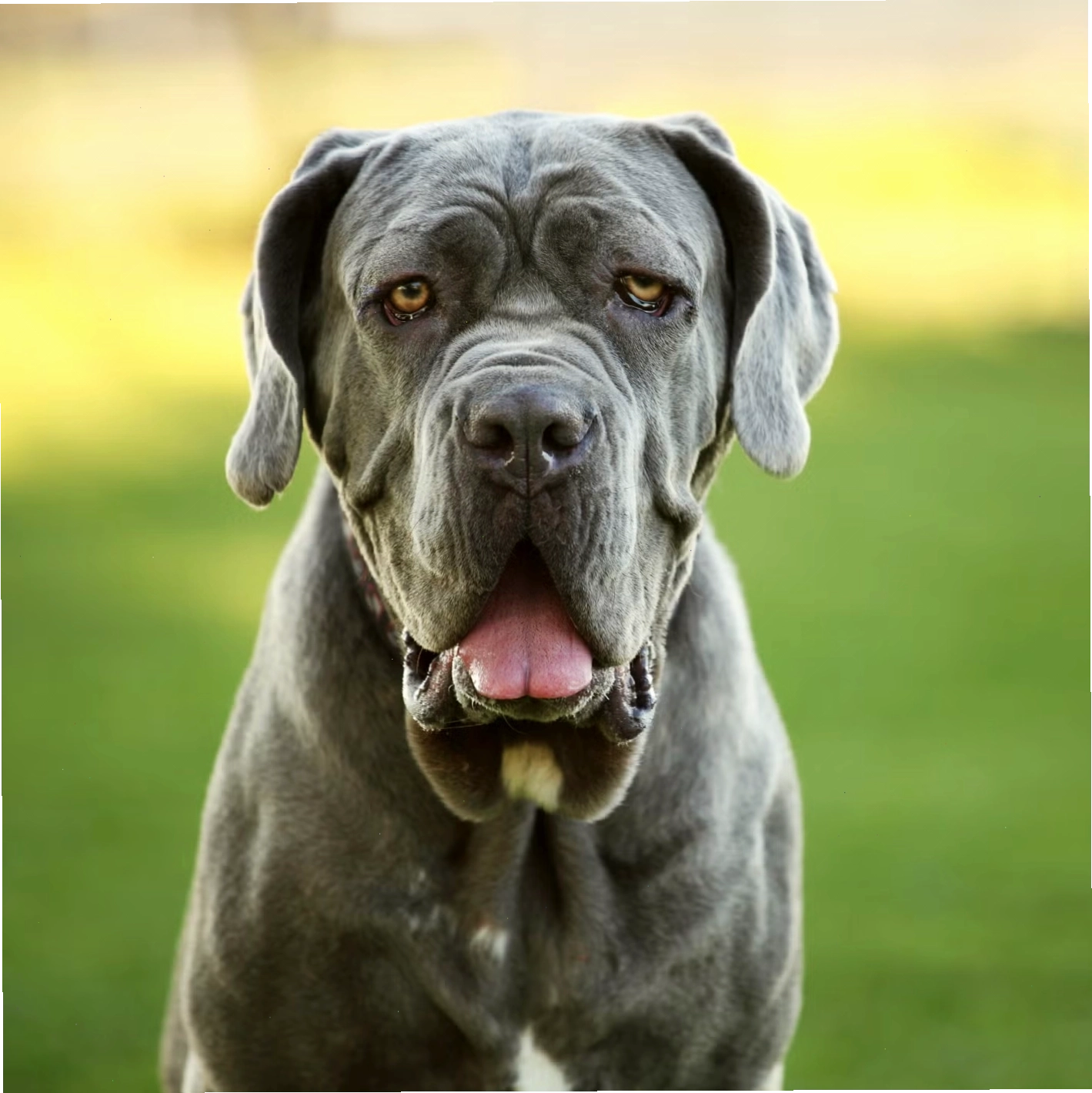 Chó Neapolitan Mastiff với vẻ ngoài uy nghiêm