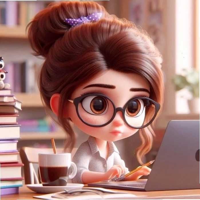 Cô giáo mầm non chibi đáng yêu bên các bé