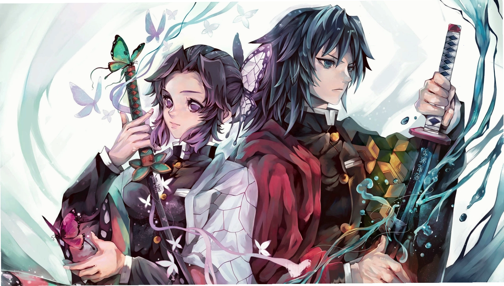 Download free Giyu Tomioka And Kanao