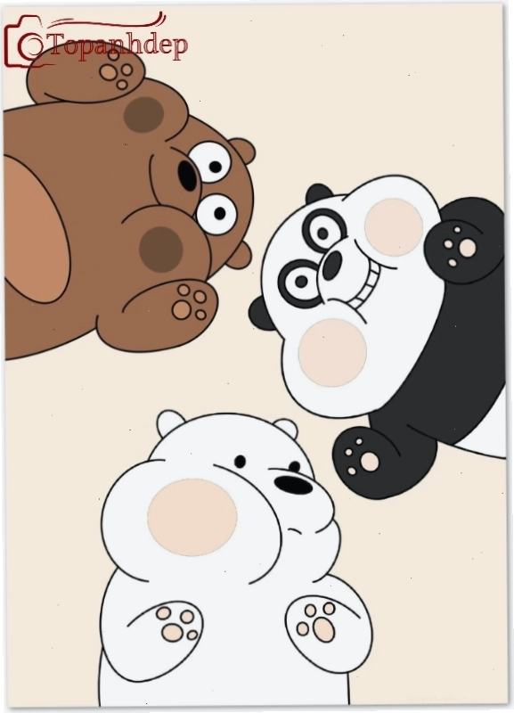 Gấu trúc chibi dễ thương