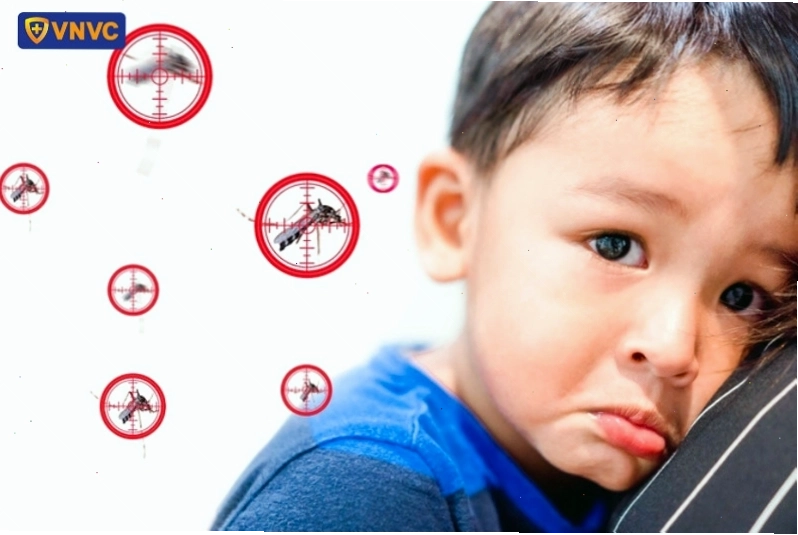 Giai đoạn 1 của sốt xuất huyết ở trẻ với các triệu chứng không điển hình