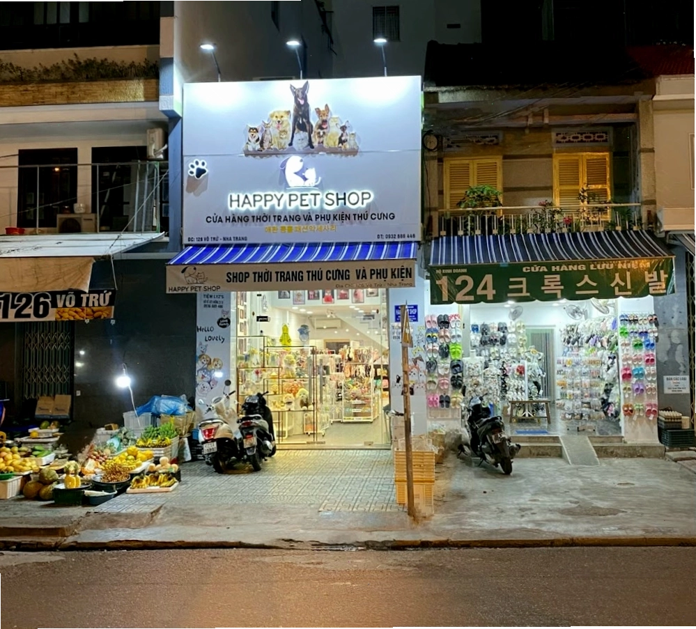 Happy Pet Shop - Nơi mua sắm sản phẩm cho thú cưng