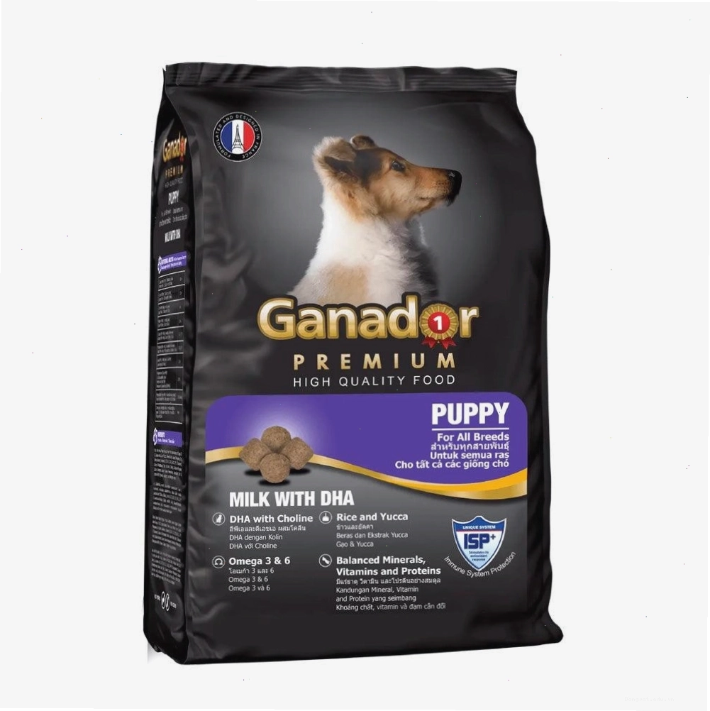 Hạt Ganador Puppy vị sữa & DHA dành riêng cho chó con