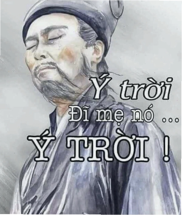 Hình ảnh chế ý trời meme