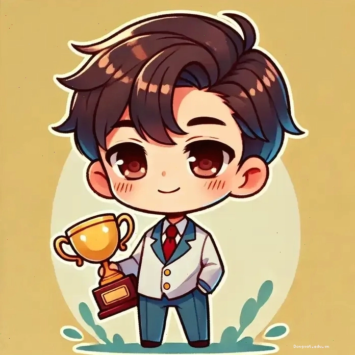 Hình ảnh chibi nam sinh cấp 2 đeo kính đáng yêu