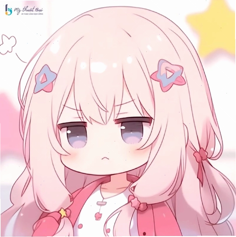 Hình ảnh chibi nữ hóa thân thành cô phù thủy nhỏ