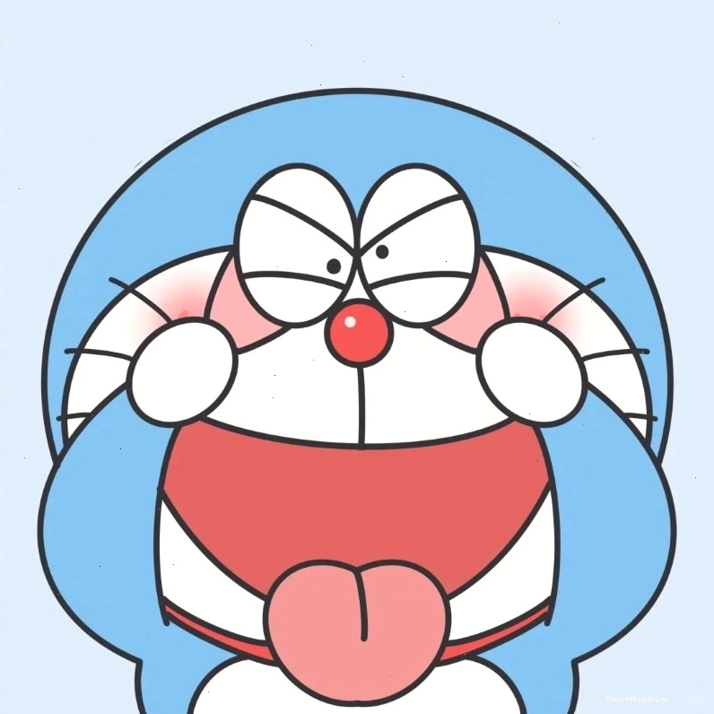 Hình ảnh Doraemon anime chibi với nét vẽ đáng yêu và màu sắc tươi sáng