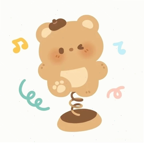 Hình ảnh gấu chibi đơn giản