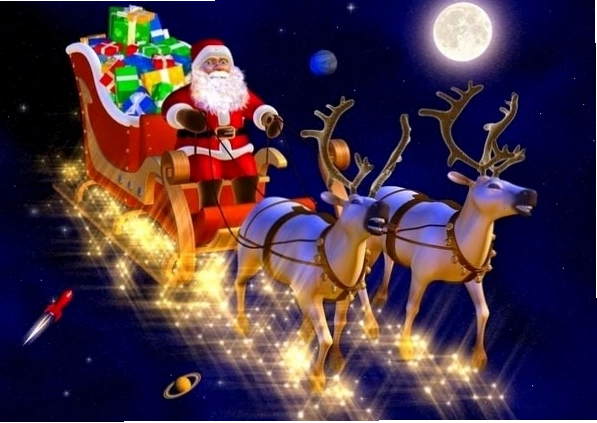 Hình ảnh ông già Noel đẹp với phong cách chibi