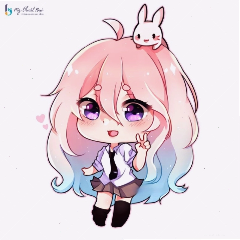 Hình ảnh thú cưng phiên bản chibi cực kỳ dễ thương