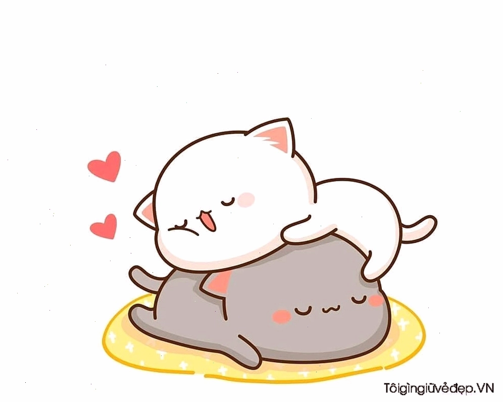 Hình nền Chibi theo chủ đề tình yêu lãng mạn