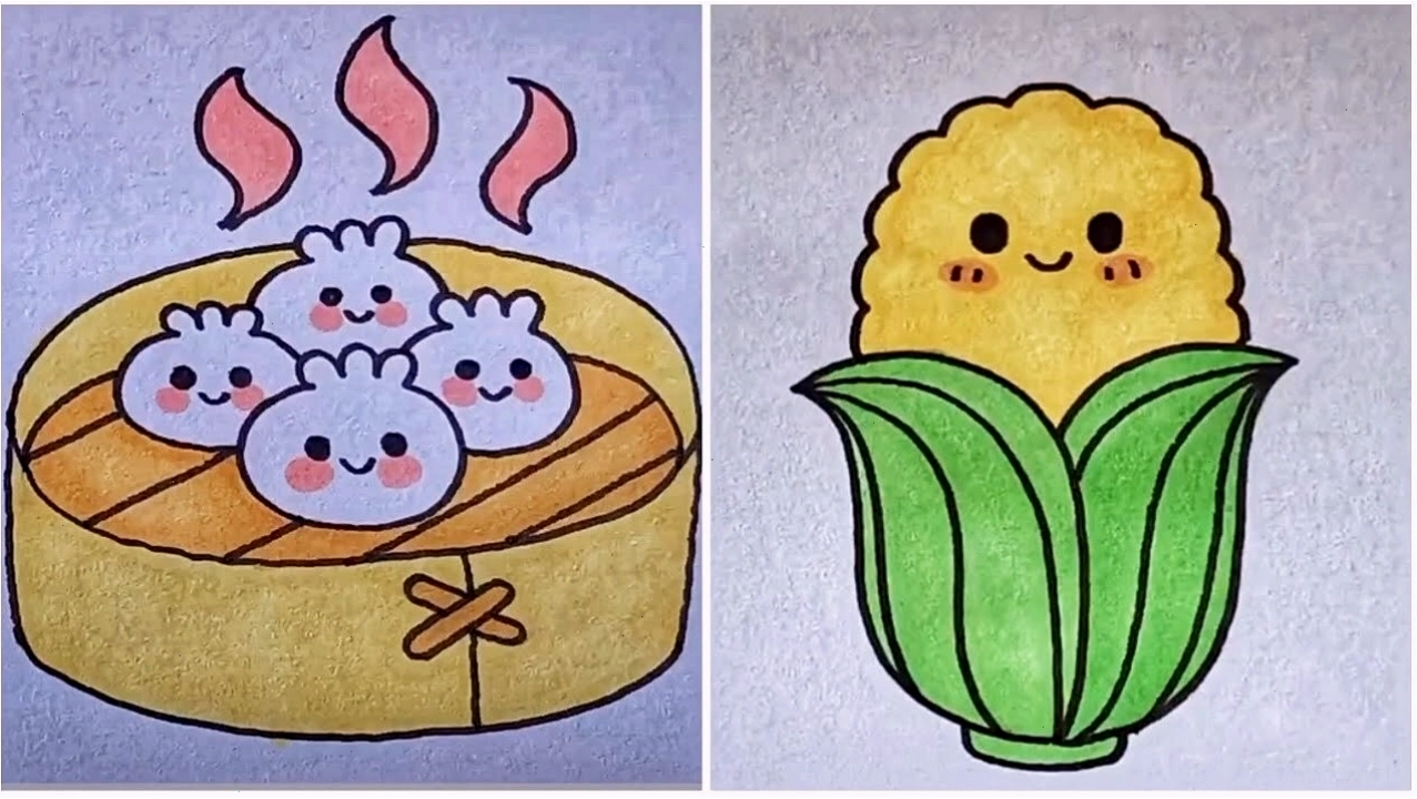 Hình nền Chibi theo mùa với trang phục lễ hội