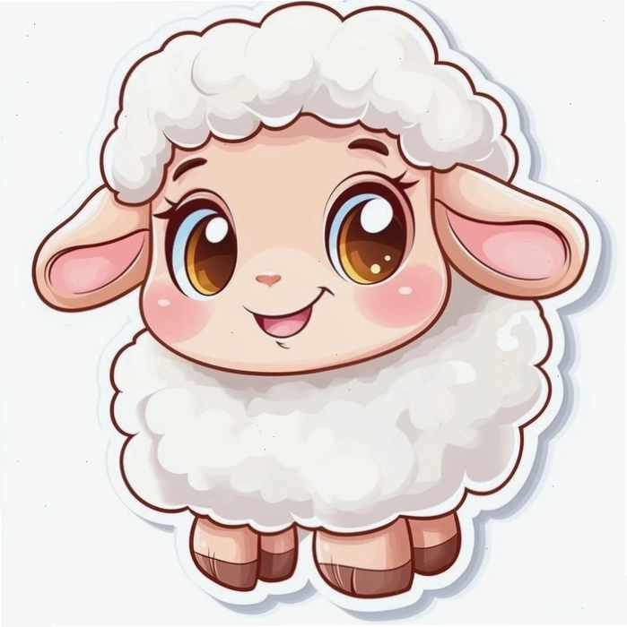 Hình sticker con vật cute được yêu thích hiện nay