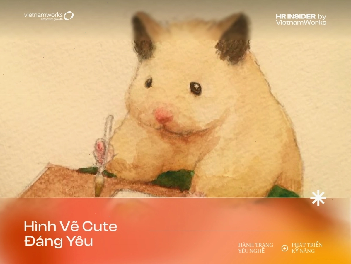 Hình vẽ Chibi đáng yêu với đôi mắt to tròn và biểu cảm ngộ nghĩnh