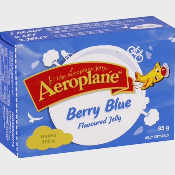 Hộp Bột Thạch Vị Dâu Xanh Aeroplane Original 85g
