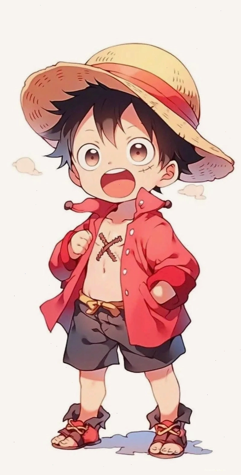 Luffy fanart chibi