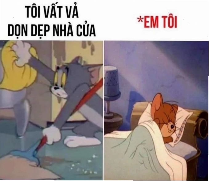 Mẫu meme tết sáng tạo và vui nhộn