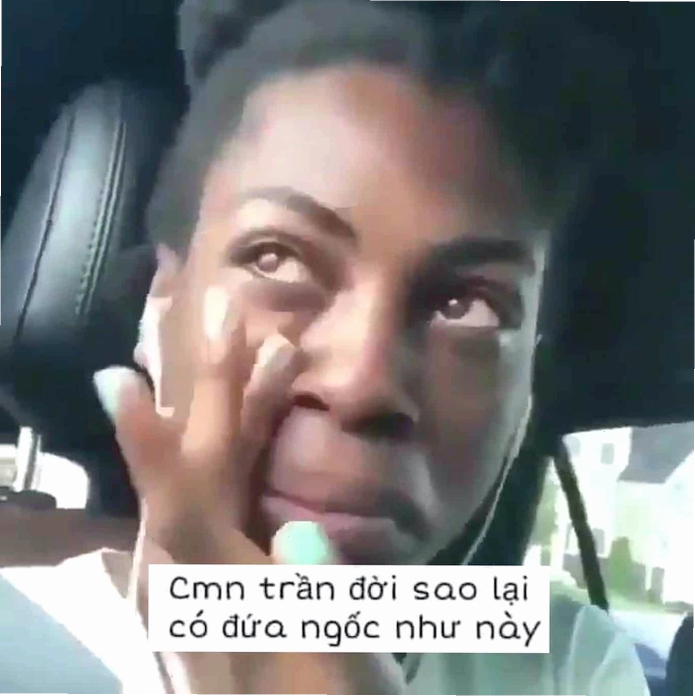  meme anh da đen khóc